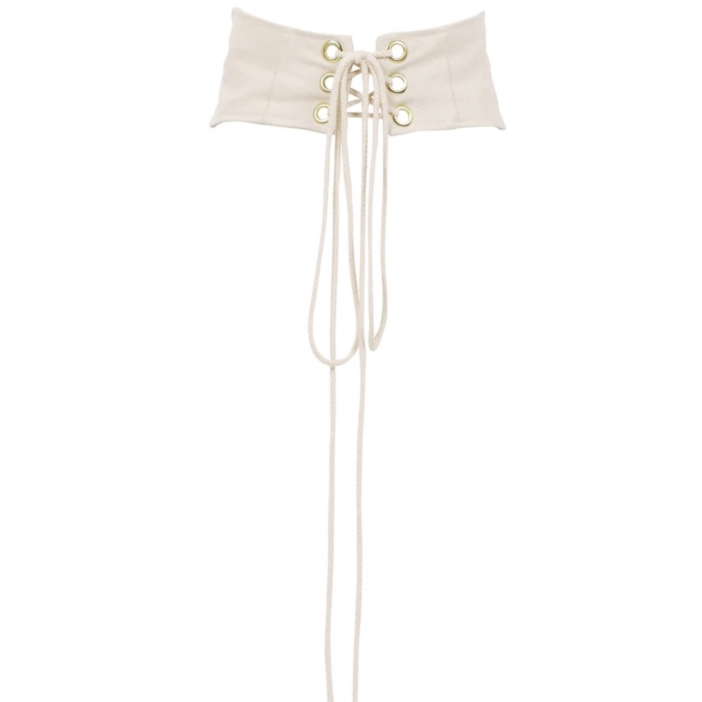 Waist Belt in Ivory by Laina Rauma
